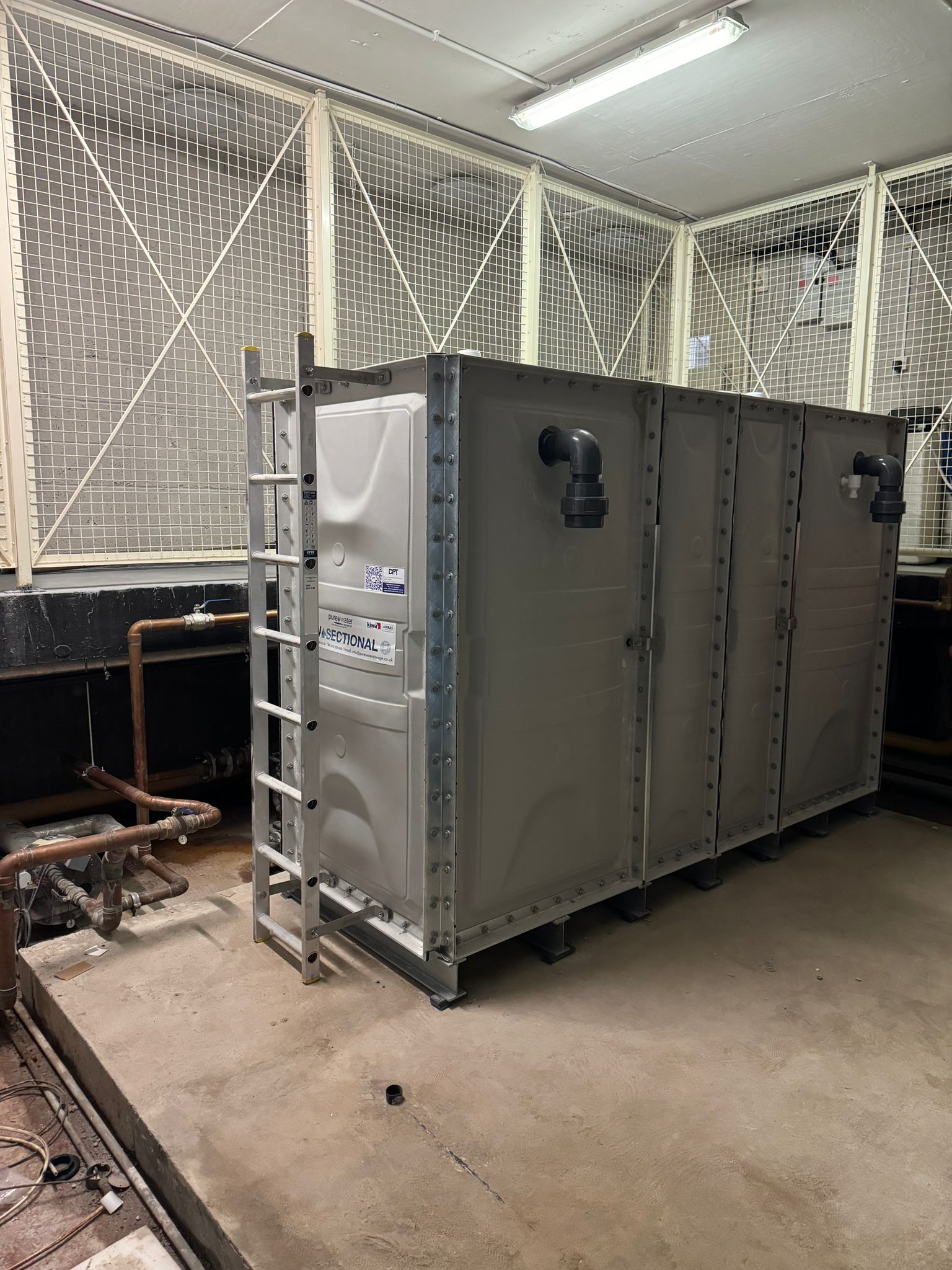 Water Tank Housing Construction & Utility Enclosures